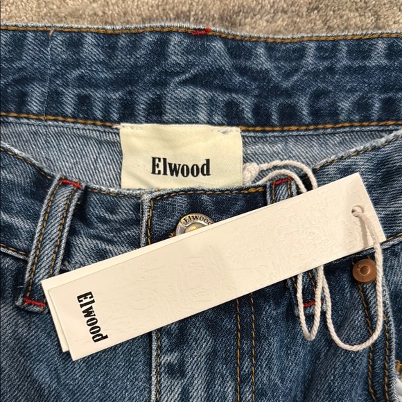 Elwood Women's Blue Jean Shorts - Picture 2 of 5
